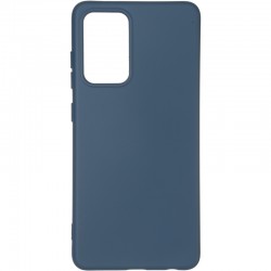 Чехол Full Soft Case for Samsung A525 (A52) Dark Blue